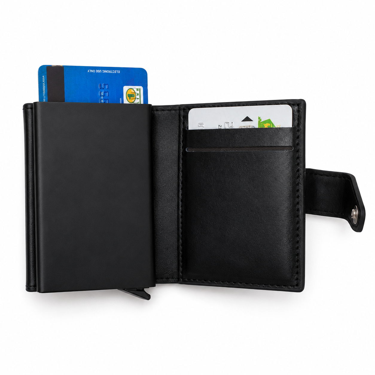 PU Leather RFID Strap Wallet