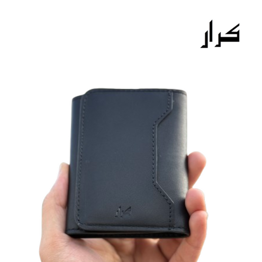 Triflex Pure Leather Magnetic Closure Wallet