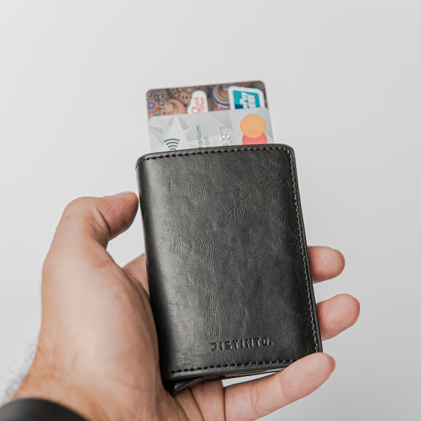 PU Leather Wallet & Pop up card holder