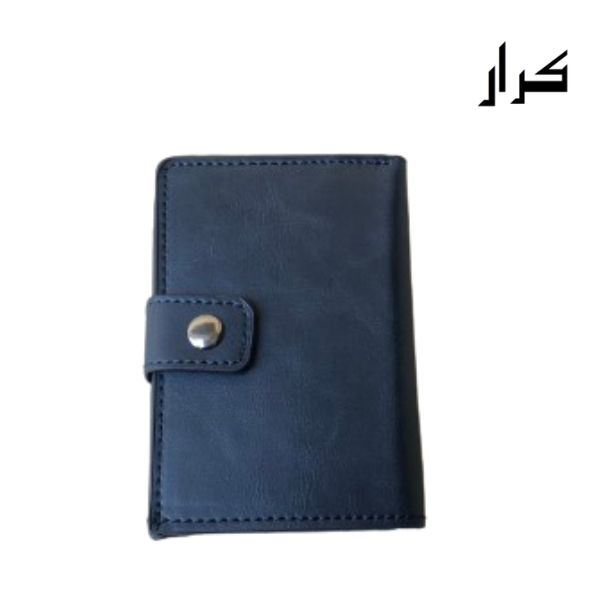 PU Bifold Leather Wallet & Pop up card holder