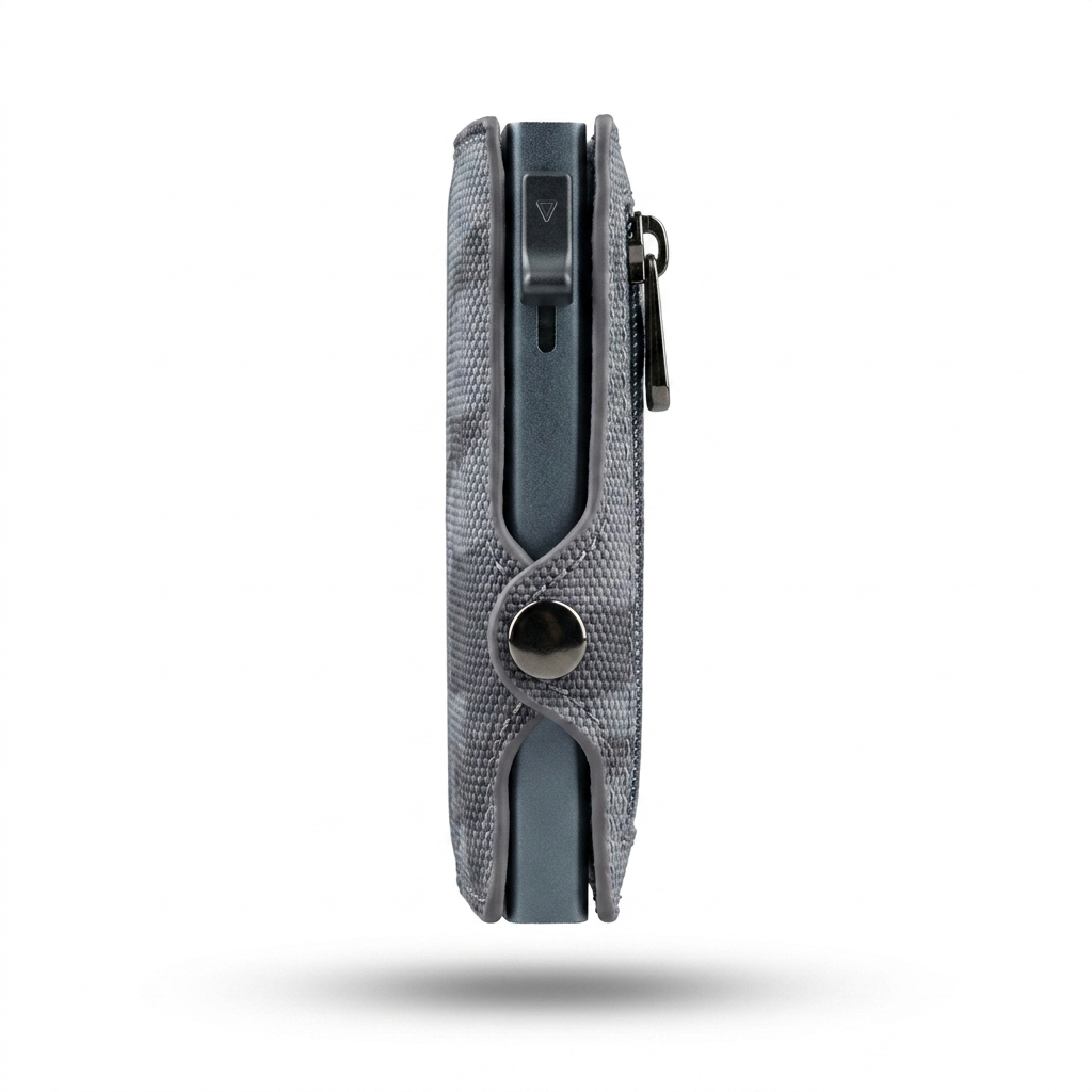 BlackOps Popup Wallet with Zipper Coin