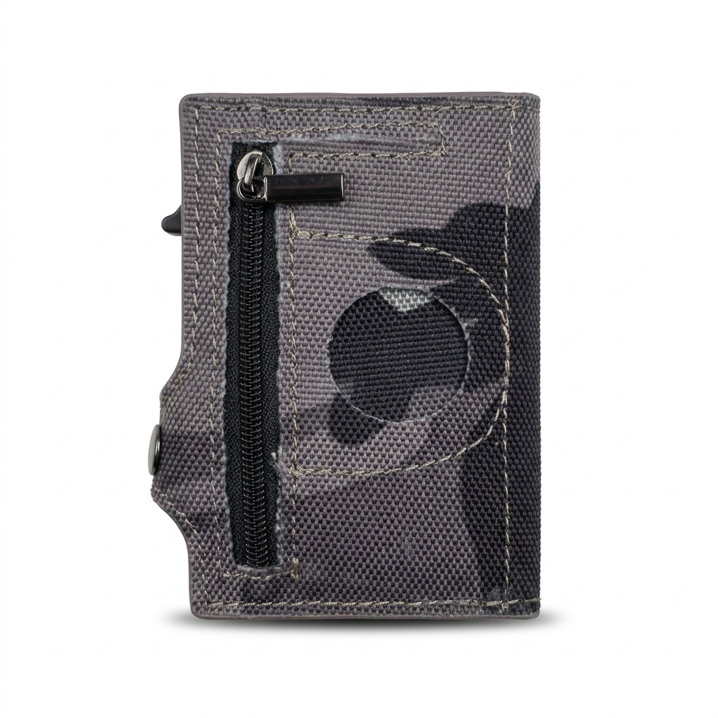 BlackOps slim popup wallet Pakistan cards fanned