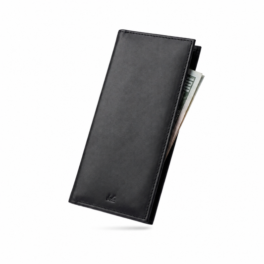 PrimeFold Pure Leather Long Wallet