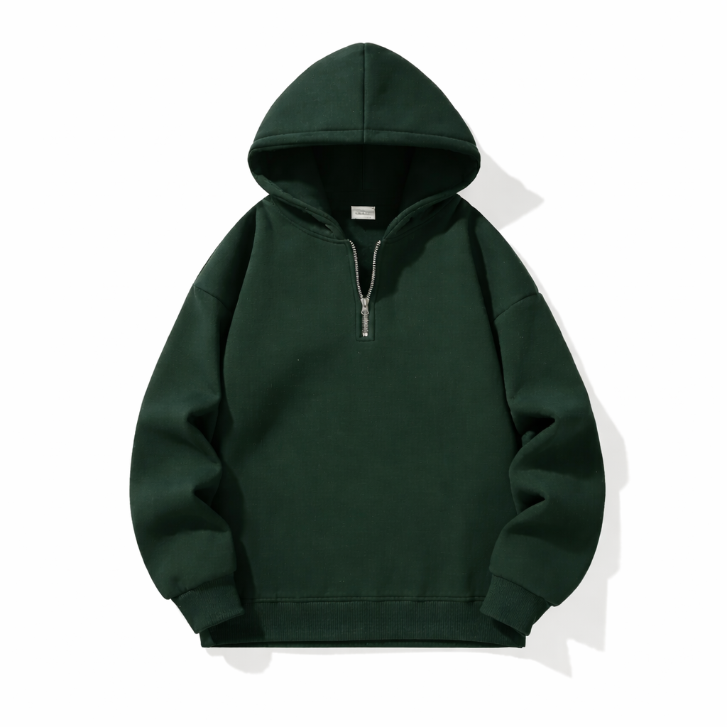 Karar Quarter Zip Hoodie Heavy Weight Drop Shoulders 350+GSM