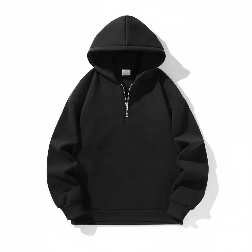 Karar Quarter Zip Hoodie Heavy Weight Drop Shoulders 350+GSM