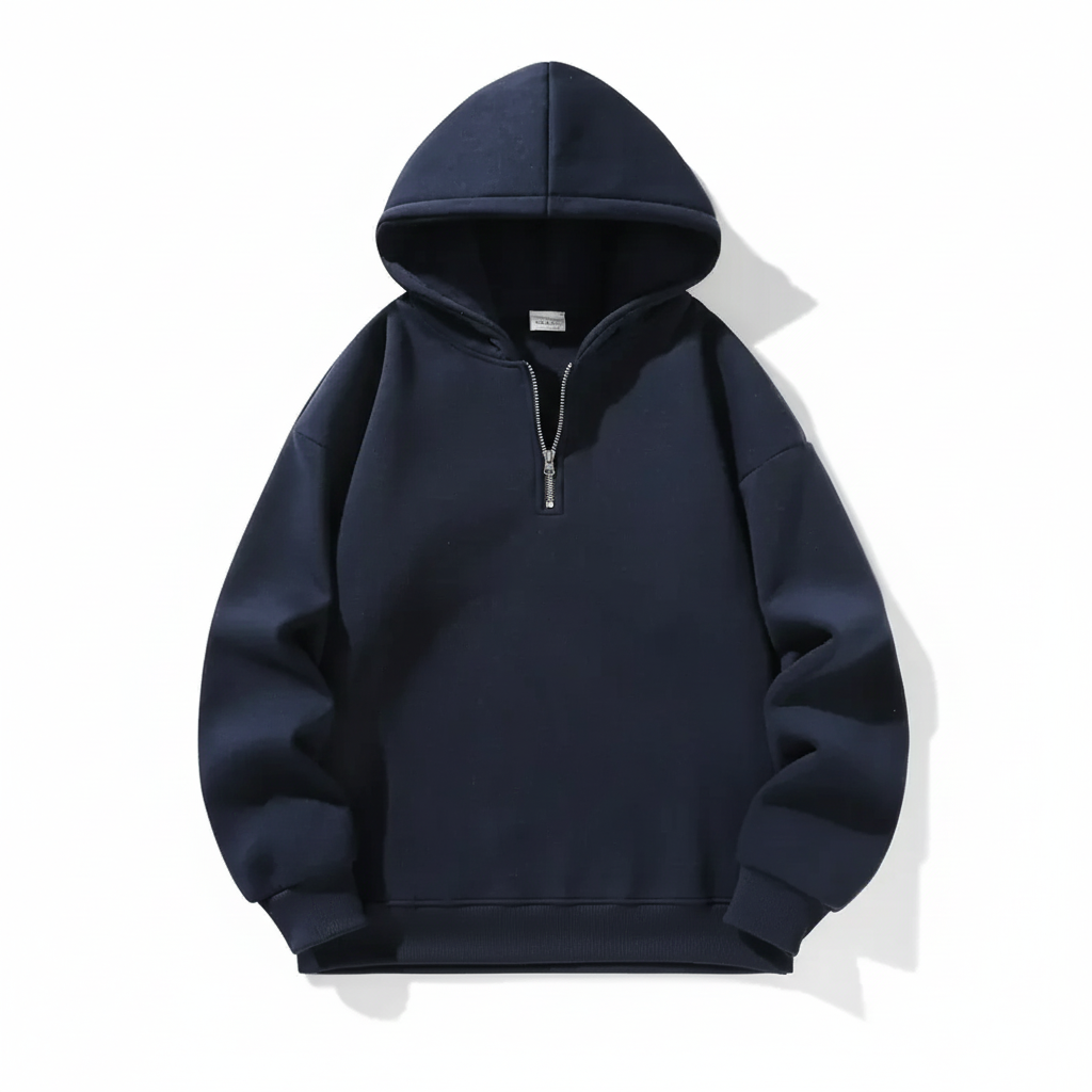 Karar Quarter Zip Hoodie Heavy Weight Drop Shoulders 350+GSM