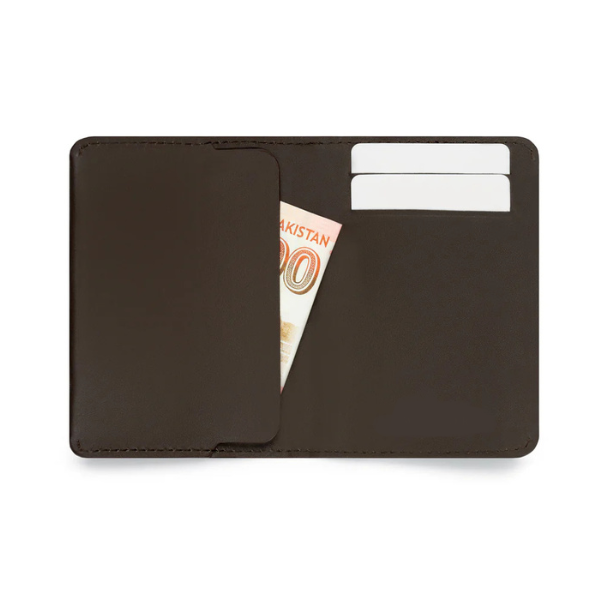 MagNest Pure Leather Full Grain Veg Tanned Magnetic Wallet