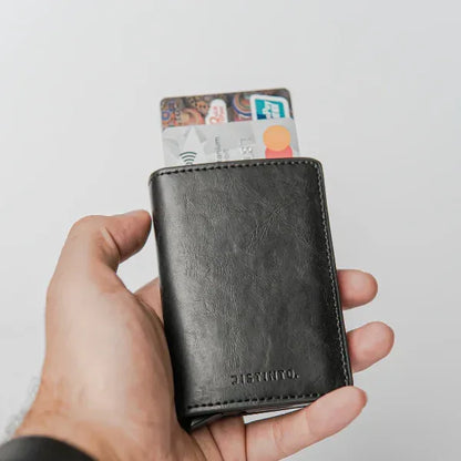 Karar PU leather pop-up card holder wallet for men Pakistan