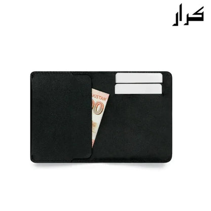 MagNest Pure Leather Full Grain Veg Tanned Magnetic Wallet - Karar.Shop