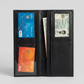 PrimeFold Pure Leather Long Wallet
