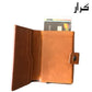 PU Bifold Leather Wallet & Pop up card holder - Karar.Shop