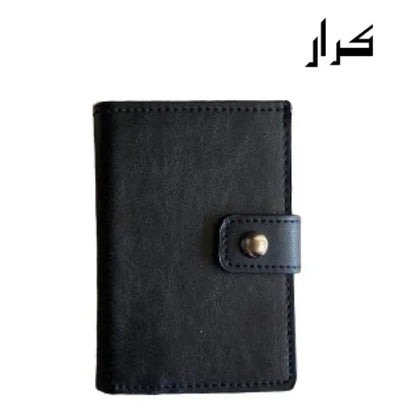 PU Bifold Leather Wallet & Pop up card holder - Karar.Shop
