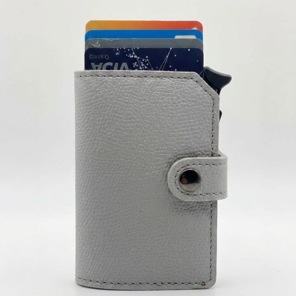 CrestLock PU Leather Wallet