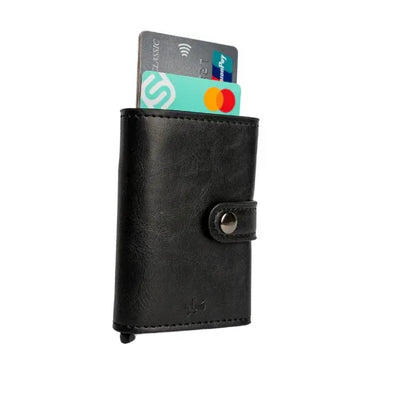 PU Leather Wallet & Pop up card holder with Strap & Cash Pocket - Karar.Shop