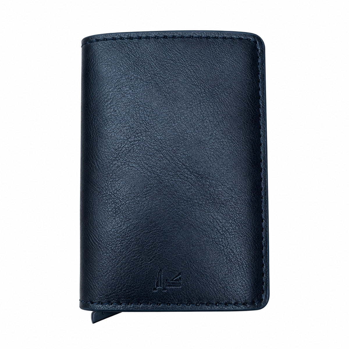 PU Leather Wallet & Aluminium Pop Up Card Holder