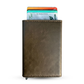 PU Leather Wallet & Pop Up Card holder Magnetic Closure & Coin Zipper