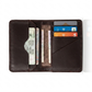 Karar pure leather slimfold 2.0 wallet slim front pocket