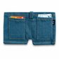 Denim Card Wallet — Slim Bifold Card Holder