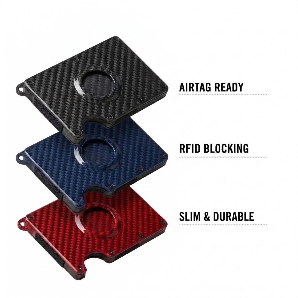 TITAN Carbon Fiber Wallet (Inspired By Ridge)