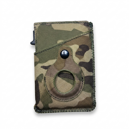 TacGrip Aluminium Card Holder with AirTag