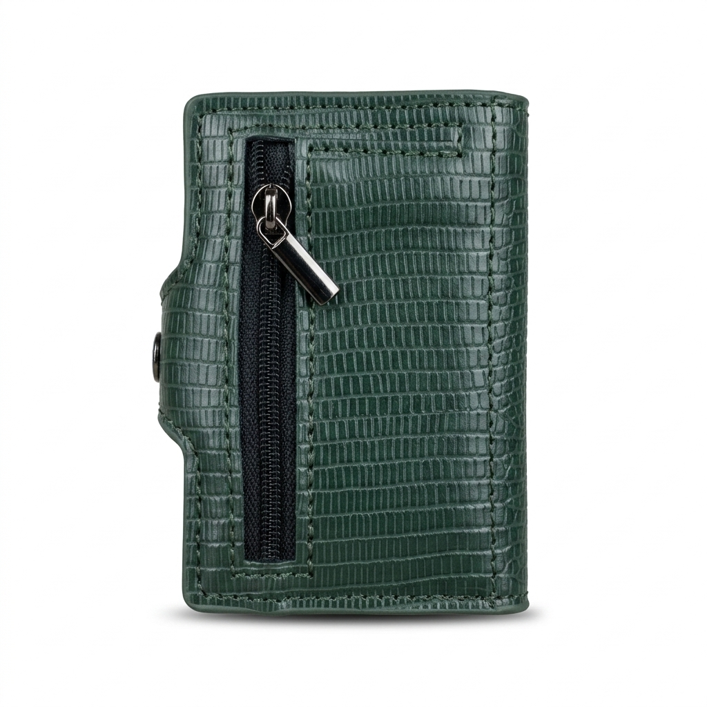 FlexLock popup wallet with zipper coin