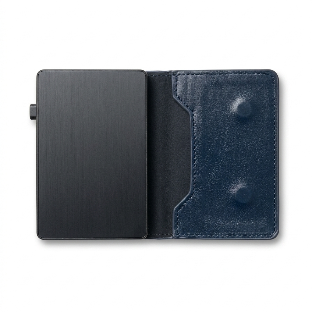 Prestige Premium Leather Push Card Wallet