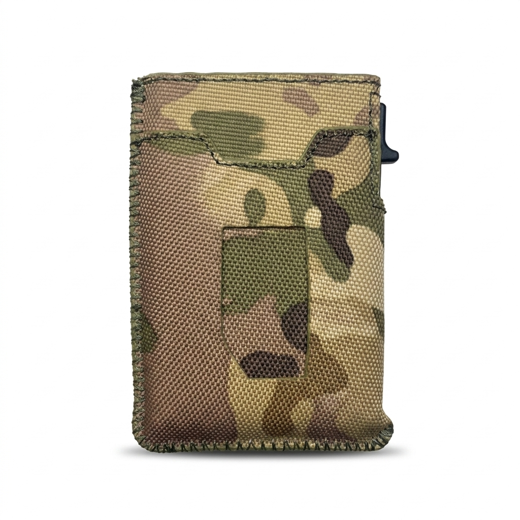 TacGrip Aluminium Card Holder with AirTag