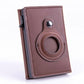 Pure Leather Magnetic Wallet & Pop up card holder Code: KararKoogoo - Karar.Shop