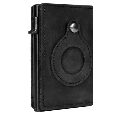 Pure Leather Magnetic Wallet & Pop up card holder Code: KararKoogoo - Karar.Shop